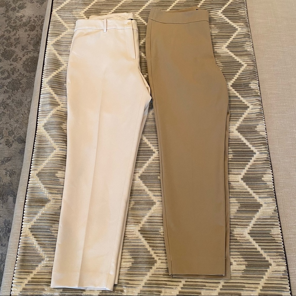 Talbots Ankle Pants Straight Leg Size 14